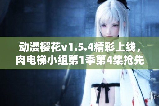动漫樱花v1.5.4精彩上线，肉电梯小组第1季第4集抢先观看