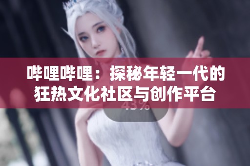 哔哩哔哩：探秘年轻一代的狂热文化社区与创作平台