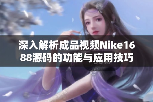深入解析成品视频Nike1688源码的功能与应用技巧