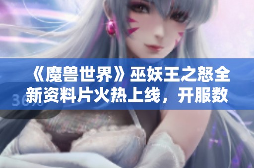 《魔兽世界》巫妖王之怒全新资料片火热上线，开服数量破20!