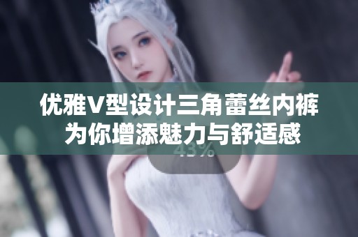 优雅V型设计三角蕾丝内裤 为你增添魅力与舒适感