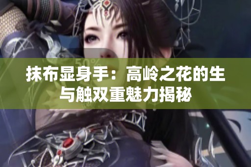 抹布显身手：高岭之花的生与触双重魅力揭秘