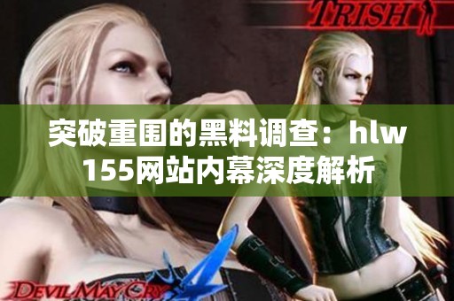 突破重围的黑料调查：hlw155网站内幕深度解析