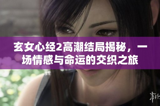 玄女心经2高潮结局揭秘，一场情感与命运的交织之旅