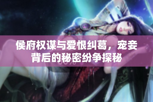 侯府权谋与爱恨纠葛，宠妾背后的秘密纷争探秘