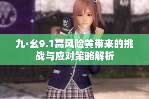 九·幺9.1高风险黄带来的挑战与应对策略解析