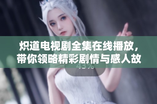 炽道电视剧全集在线播放，带你领略精彩剧情与感人故事