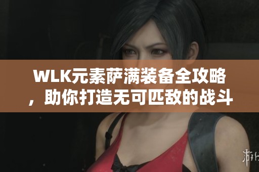 WLK元素萨满装备全攻略，助你打造无可匹敌的战斗力