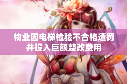 物业因电梯检验不合格遭罚并投入巨额整改费用