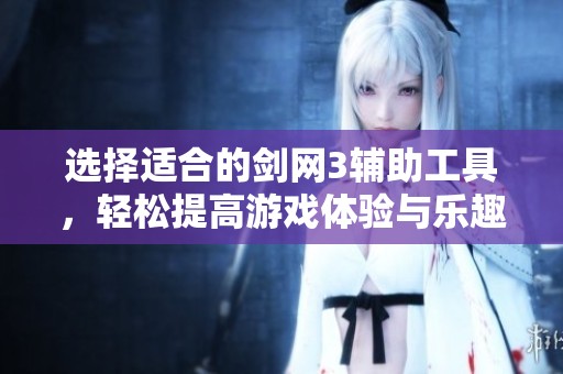 选择适合的剑网3辅助工具，轻松提高游戏体验与乐趣