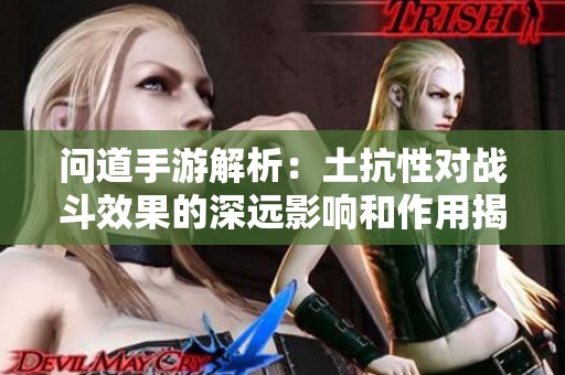 问道手游解析：土抗性对战斗效果的深远影响和作用揭秘