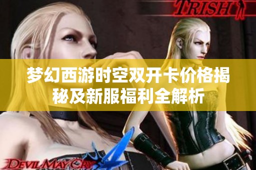 梦幻西游时空双开卡价格揭秘及新服福利全解析