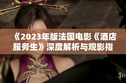 《2023年版法国电影《酒店服务生》深度解析与观影指南》