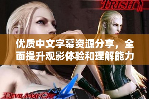 优质中文字幕资源分享，全面提升观影体验和理解能力