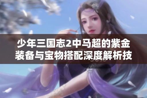 少年三国志2中马超的紫金装备与宝物搭配深度解析技巧