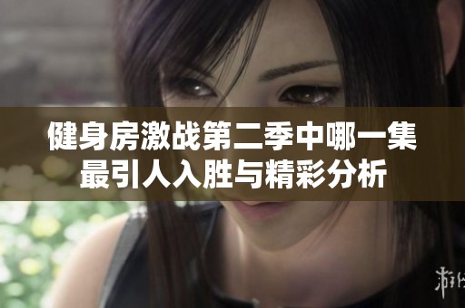 健身房激战第二季中哪一集最引人入胜与精彩分析