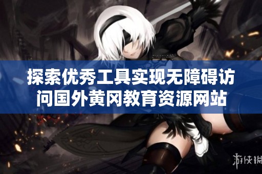 探索优秀工具实现无障碍访问国外黄冈教育资源网站