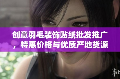 创意羽毛装饰贴纸批发推广，特惠价格与优质产地货源分析