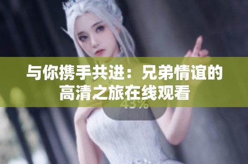 与你携手共进：兄弟情谊的高清之旅在线观看