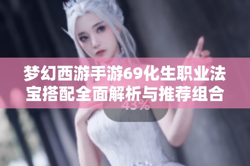 梦幻西游手游69化生职业法宝搭配全面解析与推荐组合