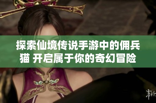 探索仙境传说手游中的佣兵猫 开启属于你的奇幻冒险之旅
