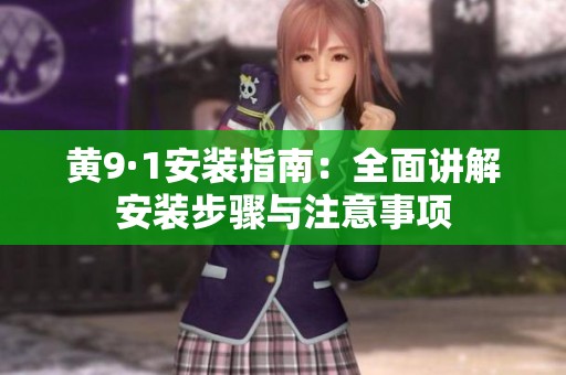 黄9·1安装指南：全面讲解安装步骤与注意事项