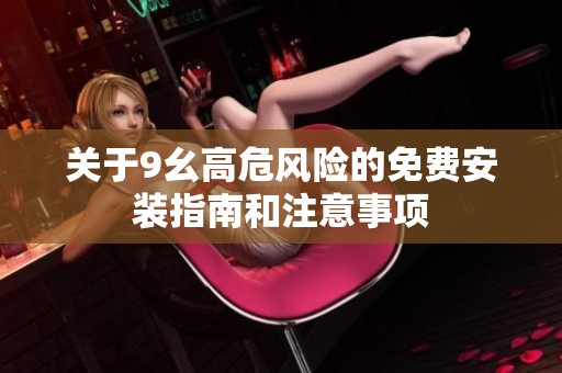 关于9幺高危风险的免费安装指南和注意事项