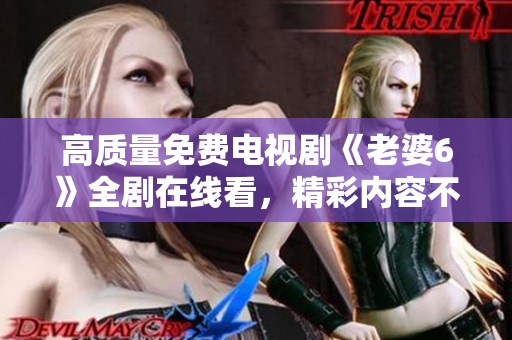 高质量免费电视剧《老婆6》全剧在线看，精彩内容不容错过