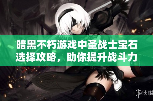 暗黑不朽游戏中圣战士宝石选择攻略，助你提升战斗力的秘诀解析