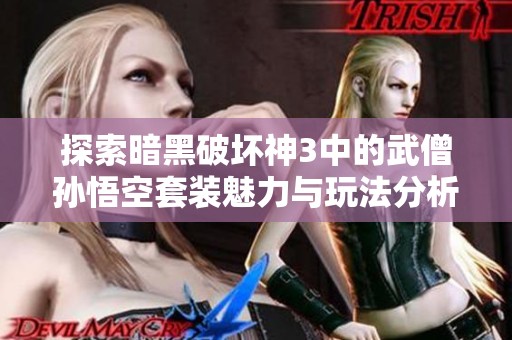 探索暗黑破坏神3中的武僧孙悟空套装魅力与玩法分析