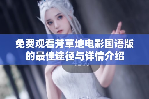 免费观看芳草地电影国语版的最佳途径与详情介绍
