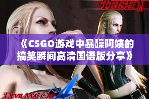 《CSGO游戏中暴躁阿姨的搞笑瞬间高清国语版分享》