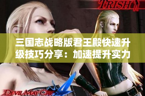 三国志战略版君王殿快速升级技巧分享：加速提升实力的终极秘籍大揭晓