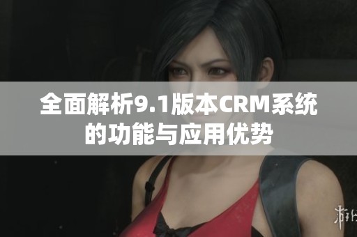 全面解析9.1版本CRM系统的功能与应用优势