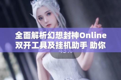 全面解析幻想封神Online双开工具及挂机助手 助你轻松实现双号自动升级