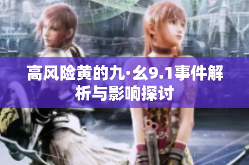 高风险黄的九·幺9.1事件解析与影响探讨