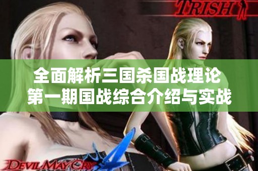 全面解析三国杀国战理论 第一期国战综合介绍与实战策略分享