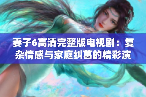 妻子6高清完整版电视剧：复杂情感与家庭纠葛的精彩演绎
