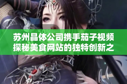 苏州晶体公司携手茄子视频探秘美食网站的独特创新之旅