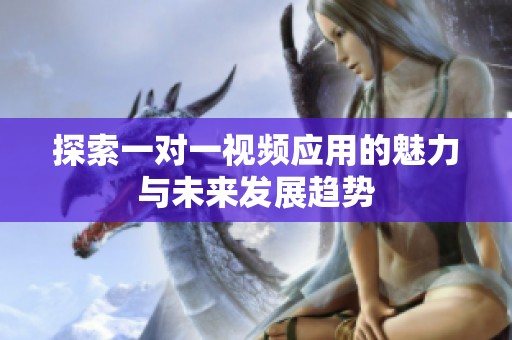探索一对一视频应用的魅力与未来发展趋势