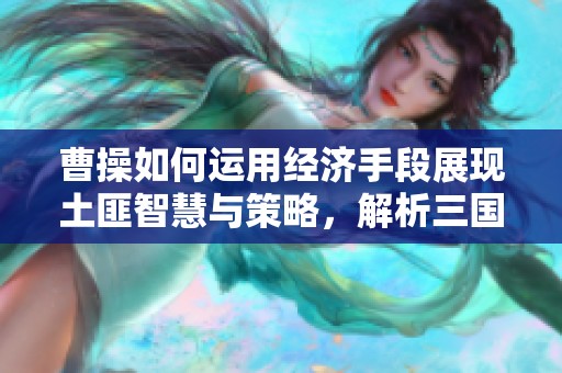 曹操如何运用经济手段展现土匪智慧与策略，解析三国时期的货币战争真相