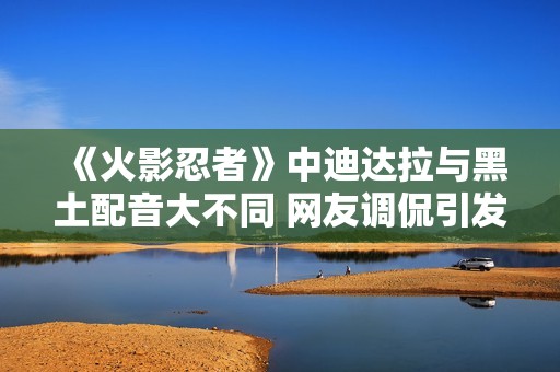 《火影忍者》中迪达拉与黑土配音大不同 网友调侃引发热议的梗是什么