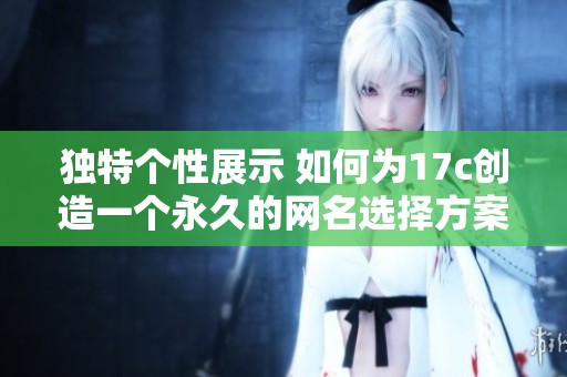 独特个性展示 如何为17c创造一个永久的网名选择方案