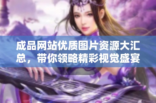 成品网站优质图片资源大汇总，带你领略精彩视觉盛宴