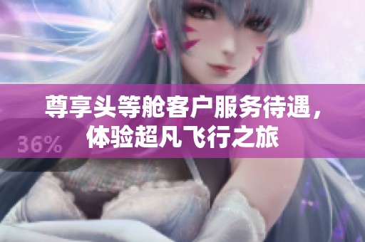 尊享头等舱客户服务待遇，体验超凡飞行之旅