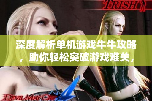深度解析单机游戏牛牛攻略，助你轻松突破游戏难关，享受畅快体验