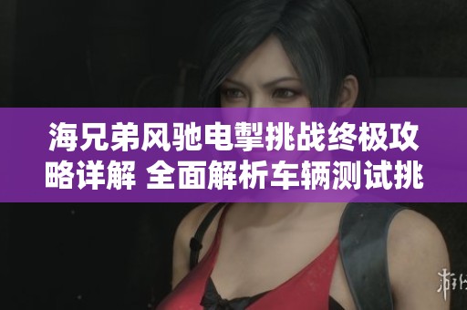 海兄弟风驰电掣挑战终极攻略详解 全面解析车辆测试挑战完成方法