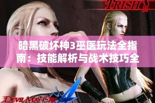 暗黑破坏神3巫医玩法全指南：技能解析与战术技巧全面解析