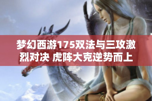 梦幻西游175双法与三攻激烈对决 虎阵大克逆势而上展现稳健实力