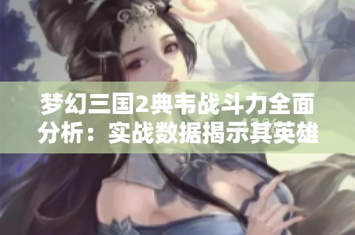 梦幻三国2典韦战斗力全面分析：实战数据揭示其英雄实力的真实评估与解读